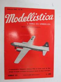 Modellistica 1966 Febraio -lentokonepienoismallien harrastelehti