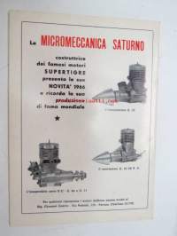 Modellistica 1966 Febraio -lentokonepienoismallien harrastelehti