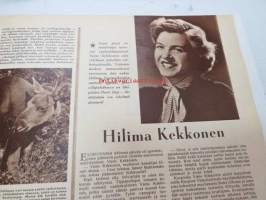 Seura 1955 nr 20, ilmestynyt 18.5.1955, sis. mm. seur. artikkelit / kuvat / mainokset; Verratonta vetelehtimistä - Kirvu - Luontola, Hilima Kekkonen, Rotusääret,