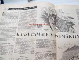 Seura 1955 nr 20, ilmestynyt 18.5.1955, sis. mm. seur. artikkelit / kuvat / mainokset; Verratonta vetelehtimistä - Kirvu - Luontola, Hilima Kekkonen, Rotusääret,