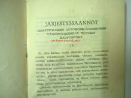 Järjestyssäännöt ja taksa ammattimaiselle automobiililiikenteelle Viipurin kaupungissa