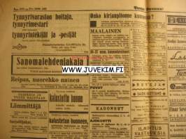 Turun Sanomat 1944 21. tammikuuta
