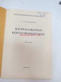 Kauppalaskennon kertausharjoituksia - Vaasan Kauppaoppilaitoksen julkaisuja nr 2