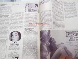 Kauneus ja terveys 1970 nr 7, sis.mm. seur. artikkelit / kuvat / mainokset; Kansikuva Lasse Mårtenson, Hypnoosi ei ole ihmelääke, Fazer Ranskalaisia pastilleja,