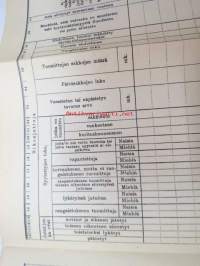 Tuomioluettelo (rangaistukset), tehty L:n ja J:n pitäjien käräjäkunnan lakimääräisillä syyskäräjillä vuonna 1930 mm. Lauri Kirsta - Kuoleman tuottanut