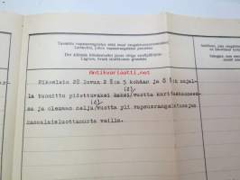 Rangaistusluettelo, tehty L:n ja J:n pitäjien käräjäkunnan kihlakunnanoikeudessa vuonna 1930 Martti Johannes Viitala - ensikertainen törkeä varkaus,