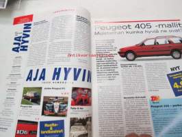 Aja Hyvin 1995 nr 2 -Peugeot autoilun erikoislehti