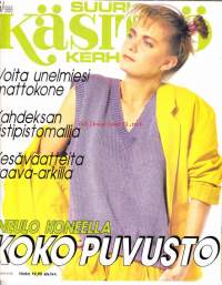 Suuri Käsityökerho 5/1986.  Kaava-arkki mukana