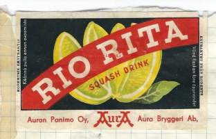 Rio Rita - juomaetiketti