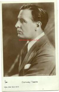Conway Tearle - postikortti  kulkematon /  Conway Tearle (17 toukokuu 1878 - 01 lokakuu 1938) oli Anglo-amerikkalainen näyttelijä,  esiintyi mykkä- ja
