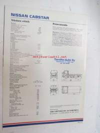 Nissan Cabstar -myyntiesite