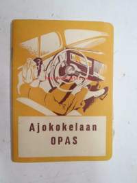 Ajokokelaan opas 1953