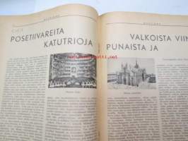 Muusikko - Suomen Muusikkojen Liiton lehti, 1949 nr 7, sis. mm.; L. Lindell - Fagotin suuhin, Louis Armstrong Suomessa, Turistimuusikko kuvaa Italian kesää -