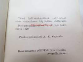 Hallinto-ohjesääntö (H.O.) I osa - Puolustusministeriö, Puolustuslaitoksen jako hallinnollisessa suhteessa, Hallinnolliset viranomaiset ja heidän