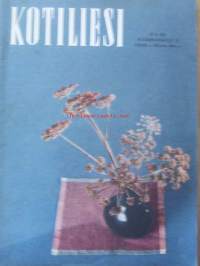 Kotiliesi  1958 nr 21 / kirjokintaat, surun juhla kodissa, seurakunta tulee kotiin, tyttöjen kasvatusihanne, sisustussuunnittelu, tupakka ja terveys, ostetaanko