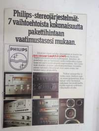Philips-stereojärjestelmät: 7 vaihtoehtoista kokonaisuutta... -myyntiesite
