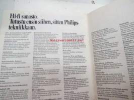 Philips - Esittelemme sinulle sarjan Philipsejä, joiden tehtävänä on toistaa puhtaasti ääntä -myyntiesite