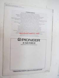 Pioneer X-series HiFi -myyntiesite