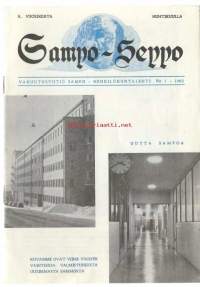 Sampo-Seppo 1962  Huhtikuu Vakuutusyhtiö Sampo Henkilökuntalehti