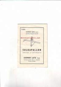 Sulkapallon sääntöjä ja peliohjeita