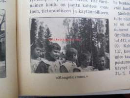 Otava - Kuvallinen kuukauslehti 1915 -sidottu vuosikerta, sisältää runsaasti mielenkiintoisia artikkeleita eri aihepiireistä, painokuvia, kannet sidottu tässä