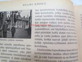 Otava - Kuvallinen kuukauslehti 1915 -sidottu vuosikerta, sisältää runsaasti mielenkiintoisia artikkeleita eri aihepiireistä, painokuvia, kannet sidottu tässä