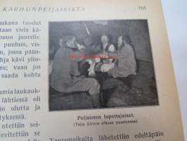 Otava - Kuvallinen kuukauslehti 1915 -sidottu vuosikerta, sisältää runsaasti mielenkiintoisia artikkeleita eri aihepiireistä, painokuvia, kannet sidottu tässä