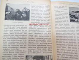 Otava - Kuvallinen kuukauslehti 1915 -sidottu vuosikerta, sisältää runsaasti mielenkiintoisia artikkeleita eri aihepiireistä, painokuvia, kannet sidottu tässä