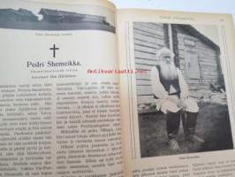 Otava - Kuvallinen kuukauslehti 1915 -sidottu vuosikerta, sisältää runsaasti mielenkiintoisia artikkeleita eri aihepiireistä, painokuvia, kannet sidottu tässä