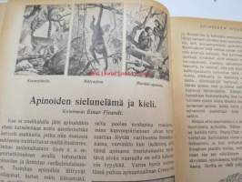 Otava - Kuvallinen kuukauslehti 1915 -sidottu vuosikerta, sisältää runsaasti mielenkiintoisia artikkeleita eri aihepiireistä, painokuvia, kannet sidottu tässä