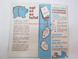 Säästäjän opas - Postisäästöpankki 1955