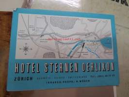 Oerlikon - Zur Erinnerung an der Instruktionskurs....1960 - Puolustusvoimien kurssilaisille teetetty valokuvakansio Sveitsistä, mutta ennenkaikkea runsaat kuvat