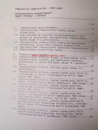 Mercedes-Benz kuorma-auton ilmajousitus tyypeissä 814 - 2244 L/6x2 - Teräsjousitettu nostoteliakseli Tyypit 2220/6x2 - 2244/6x2