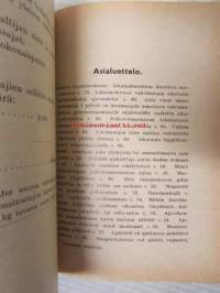 Autoilijan lakikirja - Autoliikennettä koskevat lait ja asetukset sekä muut viranomaisten määräykset.