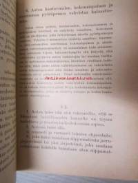 Autoilijan lakikirja - Autoliikennettä koskevat lait ja asetukset sekä muut viranomaisten määräykset.