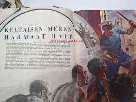 Tähti 1953 nr 1 -lukemisto, sisältää mm. Walter Lampén haastattelu - Suomen ensimmäinen Fordin omistaja, Elizabeth Taylor, Zorro-sarjakuva, ym.