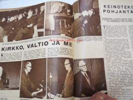 Suomen Kuvalehti 1958 nr 1, ilmestynyt 4.1.1958, sis. mm. seur. artikkelit / kuvat / mainokset; Kansikuva Raili Hämäläinen - Helsingin keilaradat, Syrol,