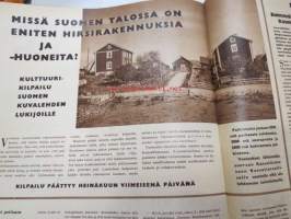 Suomen Kuvalehti 1958 nr 25, ilmestynyt 21.6.1958, sis. mm. seur. artikkelit / kuvat / mainokset; Kansikuva Tanskalais-suomalaista juhlaa - kuningasvierailu,