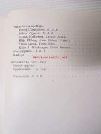 50-vuotias Haapamäen yhteiskoulu - Muistojulkaisu koulun vaiheista 1907-1957