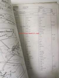 Scania reservdelskatalog nr 211 Buschassier BR111MV - Varaosaluettelo nr 211 Linja-auton alusta BR 111MV