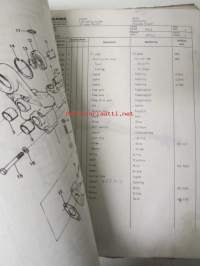 Scania reservdelskatalog nr 211 Buschassier BR111MV - Varaosaluettelo nr 211 Linja-auton alusta BR 111MV