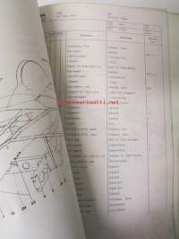 Scania reservdelskatalog nr 211 Buschassier BR111MV - Varaosaluettelo nr 211 Linja-auton alusta BR 111MV