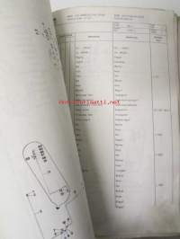 Scania reservdelskatalog nr 211 Buschassier BR111MV - Varaosaluettelo nr 211 Linja-auton alusta BR 111MV