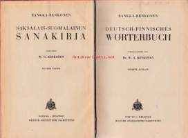 Saksalais-suomalainen sanakirja / Deutsch-Finnisches Wörterbuch, 1944.