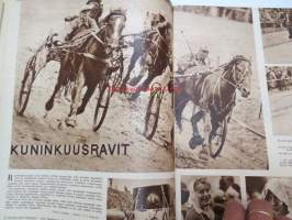 Suomen Kuvalehti 1958 nr 33, ilmestynyt 16.8.1958, sis. mm. seur. artikkelit / kuvat / mainokset; Kansikuva &quot;Ranskalaisittain laivastovierailulla&quot;, Sherwood Ready