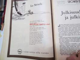 Suomen Kuvalehti 1958 nr 32, ilmestynyt 9.8.1958, sis. mm. seur. artikkelit / kuvat / mainokset; Kansikuva Kalevan kisat, Sanosan, North State, Aarre-arpajaiset,