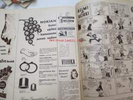 Suomen Kuvalehti 1958 nr 32, ilmestynyt 9.8.1958, sis. mm. seur. artikkelit / kuvat / mainokset; Kansikuva Kalevan kisat, Sanosan, North State, Aarre-arpajaiset,