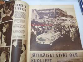 Suomen Kuvalehti 1958 nr 51-52, ilmestynyt 20.12.1958, sis. mm. seur. artikkelit / kuvat / mainokset; Kansikuva &quot;Jouluna 1958&quot;, Sheaffer´s amerikkalainen