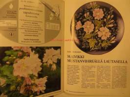 SPM Skandinavian Posliinimaalaus, Porslinsmålning, Scandinavian Porcelain Magazine 1/1999