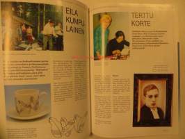 SPM Skandinavian Posliinimaalaus, Porslinsmålning, Scandinavian Porcelain Magazine 4/2001